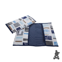 Little Dutch // Luieretui // Auto’s blauw