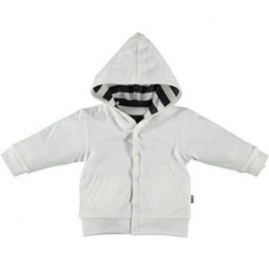 Bess // Eerste jasje 'Wit & Stripes'
