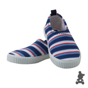 Archimède // Strandschoentjes 'Blue Stripes'