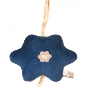Koeka // Muziekdoosje // Bloem // Blauw