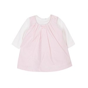 Absorba // Ens. Kleedje & Tshirt 'Bois de Rose'