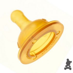 Suavinex // Speen latex rond // Slow Flow 0m+