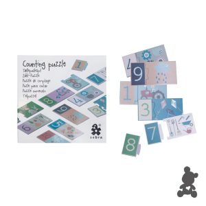 Sebra // Puzzel 'Ik leer tellen'