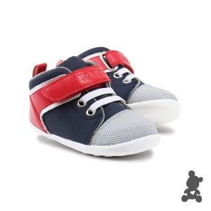 Bobux // Sportschoentje Xplorer // Navy & Red