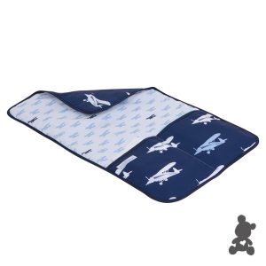 Little Dutch // Verschoningsmatje // Vliegtuig blauw