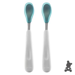 OxoTot //  Set Voedingslepels (2st) // Aqua