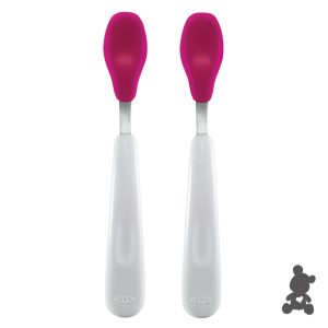 OxoTot //  Set Voedingslepels (2st) // Fuchsia
