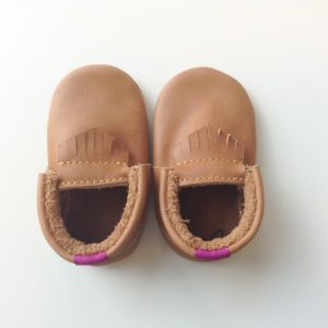 Puriy // Babysloefje zachte zool // Cognac