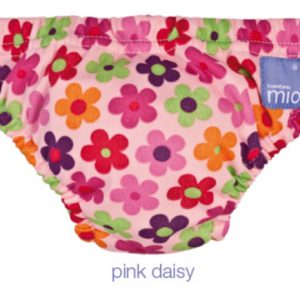 Mio // Herbruikbare zwemluier // Pink Daisy