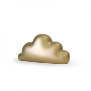 Atelier Pierre // Spaarpot 'Dreams - Wolkje' // Goud
