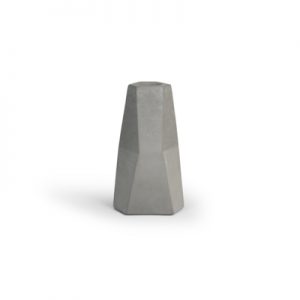Atelier Pierre // Facet // Fijne kaarshouder // Light Grey