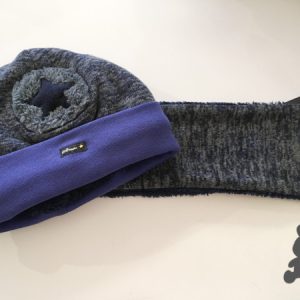 Strass // Wintermuts 'Ster' // Gespikkeld blauw