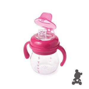 OxoTot // Drinkbeker met zachte tuit (175ml) // Pink