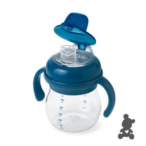 OxoTot // Drinkbeker met zachte tuit (175ml) // Navy