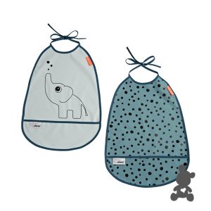 Done by Deer // Afwasbare slab 'Elphee & Dots' // Blue