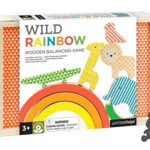 Petit Collage // Houten Evenwichtsspel // Regenboog