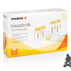 Medela // Store & Feed set voor moedermelk