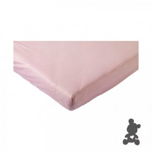 Aerosleep // Ademend hoeslaken // Wieg // 80x40 // Roze