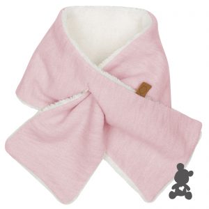 Koeka // Wintersjaal 'Nordic' // Old baby pink