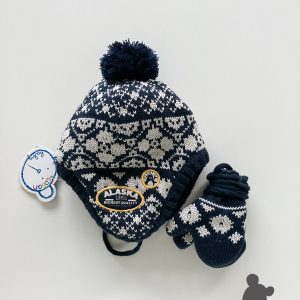 Losan // Set wintermuts & handschoenen // Marine