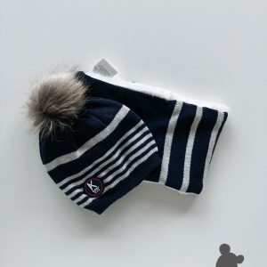IKKS // Set warme muts & bandsjaal // 45cm