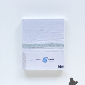 Jollein // Wieglaken // Gehaakte boord // Munt