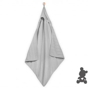 Jollein // Inwikkeldoek of Badcape // Kabel // Wit