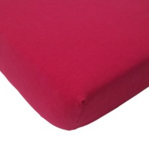Jollein // Hoeslaken 60x120cm // Jersey // Fuchsia