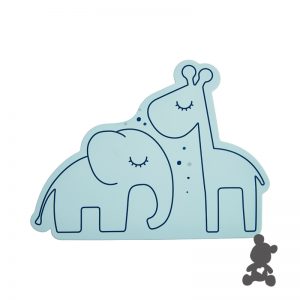 Done by Deer // Silicone placemat // Dreamy Dots // Blue