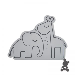 Done by Deer // Silicone placemat // Dreamy Dots // Grey
