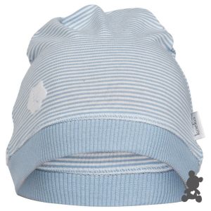 Koeka // Babymutsje 'Palm Beach' // Soft Blue // Newborn