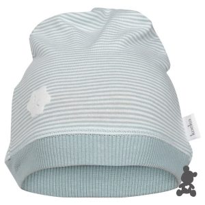 Koeka // Babymutsje 'Palm Beach' // Soft Saffier // 3-6m