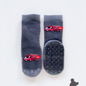Ewers // Dikke antislipkousen // Brandweer Grijs