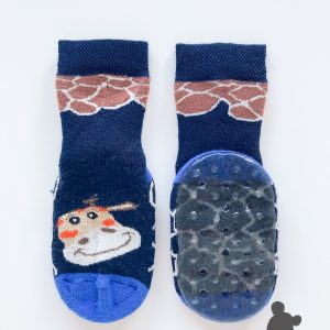 Ewers // Dikke antislipkousen // Giraf Blauw
