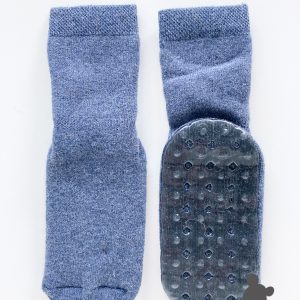 Ewers // Dikke antislipkousen // Jeansblauw