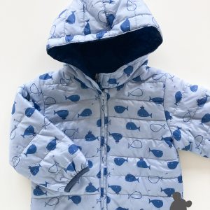 Absorba // Lichte donsjas // Walvisjes // 86