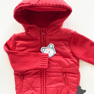 Losan // Warme winterjas met fleece // Rood