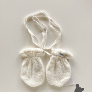 Strass // Babywantjes zonder duim // Offwhite // 0-1j