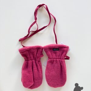 Strass // Wanten met duim // Roze // 1-3j
