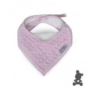 Jollein // Kwijlslabbetje // Wafelstof // Roze
