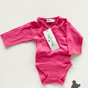 HipHip // Romper // Lange mouw // Fuchsia // 56