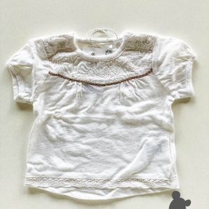 Noppies // Tshirt KM // Broderie & Kraaltjes // 50