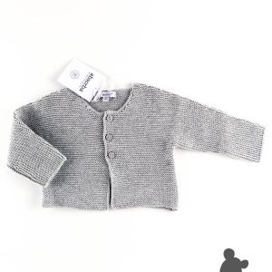 Absorba // Gebreide Cardigan // Lichtgrijs