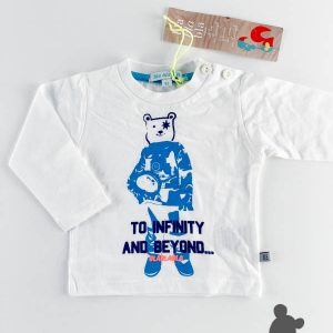 BlaBlaBla // Tshirt LM 'Infinity' // Wit