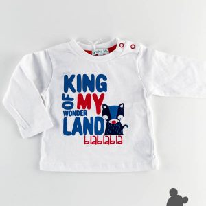 BlaBlaBla // Tshirt LM 'King' // Wit