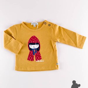 BlaBlaBla // Tshirt LM 'Roodkapje' // Mosterd