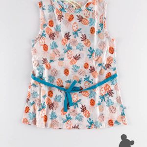 BlaBlaBla // Zomerjurkje 'Pineapple' // Oranje & Aqua