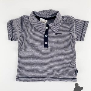 Jottum // Polo 'Stripes' // Navy