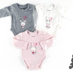 Losan // Set Rompers 3st // Lange mouw