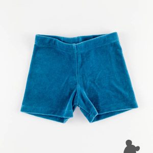 Mundo Melocotón // Shortje velours // Aqua